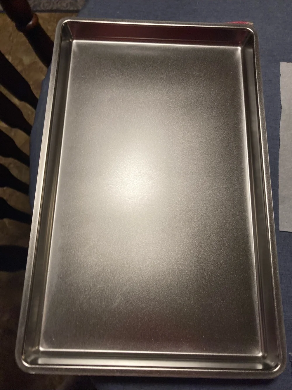 Pampered Chef Marble-Effect Rectangular chilled serving tray